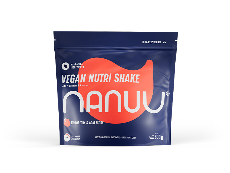 Vegán Nutri Shake<span>Strawberry & Acai Berry</span>